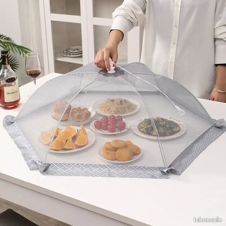 Couvertures alimentaires pliables pour table à manger filet de protection en maille anti-mouche anti-moustique accessoires de cuisine pour la maison et le pique-nique
