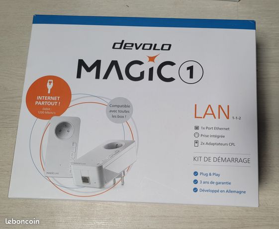 CPL Devolo Magic 1 Lan Starter kit à 1200 Mbits/s