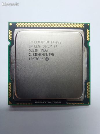 CPU Intel I7-870