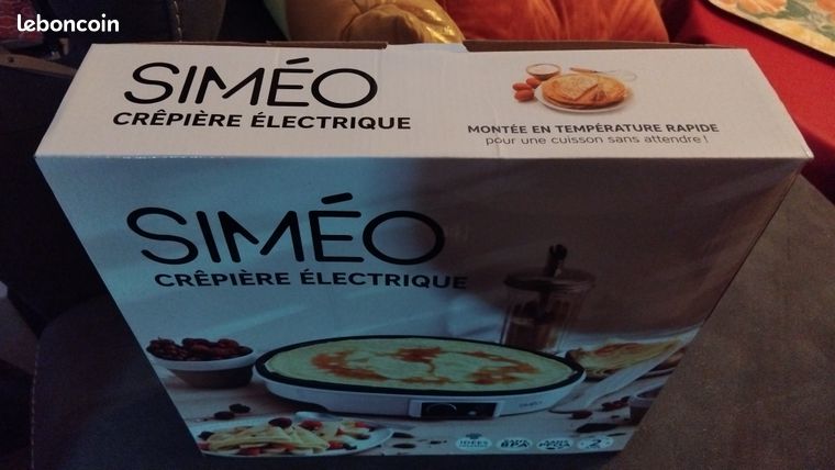 Crepiere electrique simeo