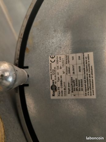 Crêpière gaz de marque Krampouz