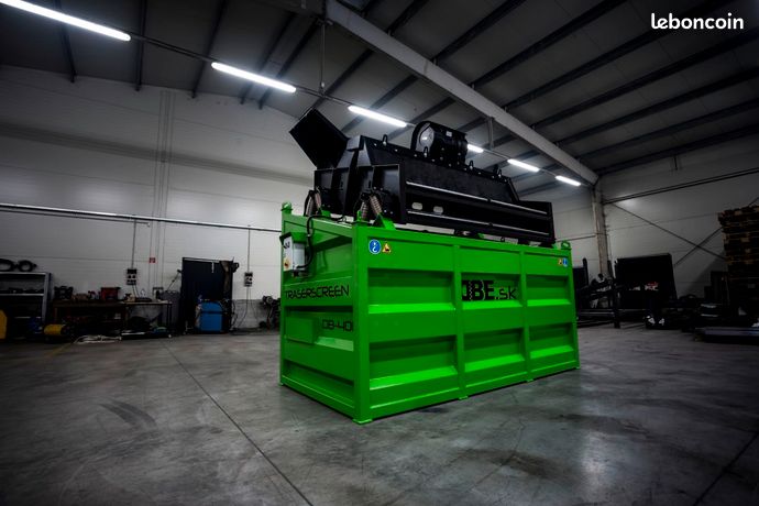 Cribleur 100% électrique DB40L 18/60t heure,