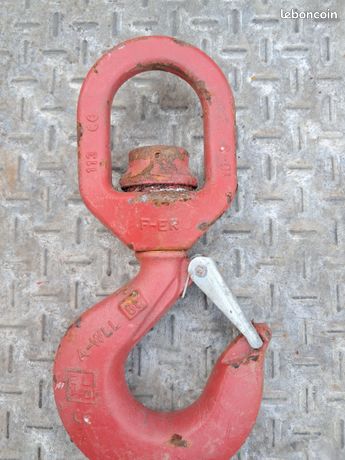 Crochet de levage pour 8 tonnes