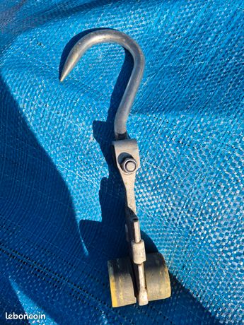 Crochet inox abattoir