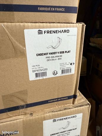 Crochet vadot gouttière