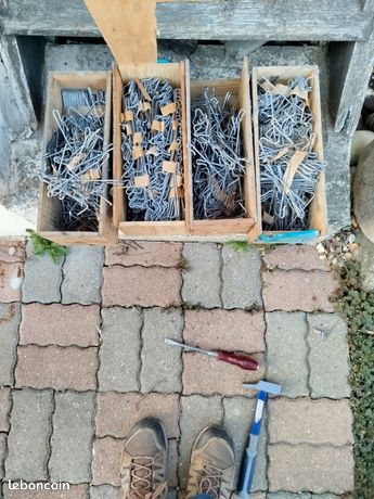 Crochets ardoises inox