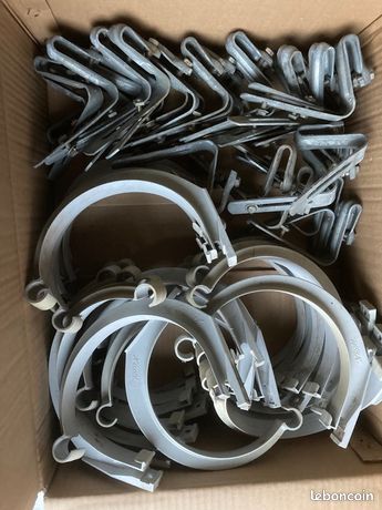 Crochets et étriers de gouttières