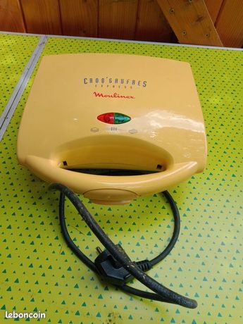 Croq gaufres Moulinex