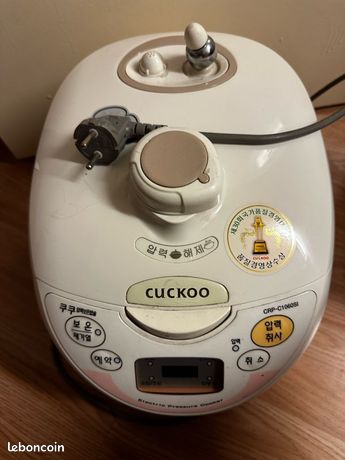 Cuiseur à riz Cuckoo spécial sushi import. Coréen En 110v