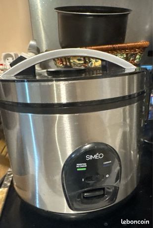 Cuiseur à riz Siméo CRM230 Bon état avec un bol en double