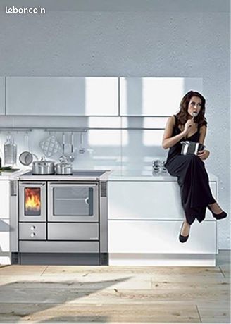 Cuisinière bois bouilleur