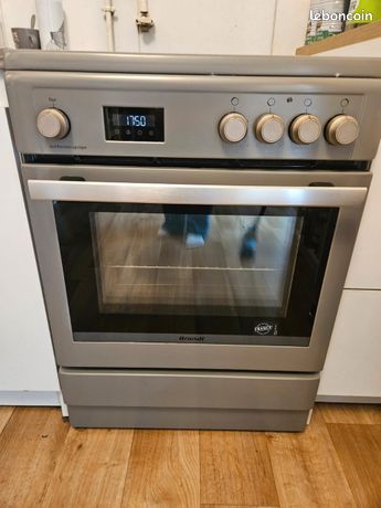 Cuisinière Brandt vitrocéramique / four chaleur tournante et pyrolyse