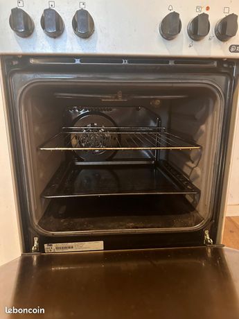 Cuisinière Induction FAURE FCI553GCSA - 3 Foyers Booster & Four Multifonction Easy Pizza 50 cm