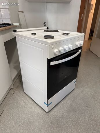 Cuisinière mixte gaz four