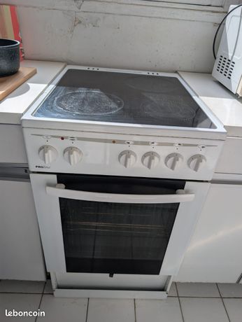 Cuisinière vitrocéramique proline