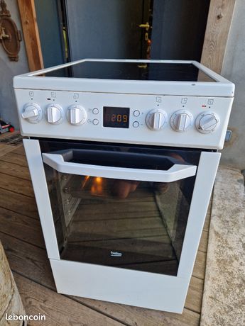 Cuisinière beko four vitro ceramique