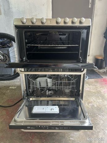 Cuisinière combiné lave vaisselle Rosières
