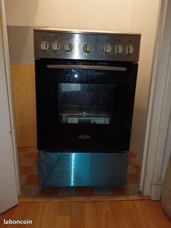 Cuisinière électrique Brandy Best 50x60 cm vitrocéramique inox