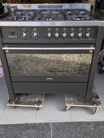 Cuisinière gaz smeg 90cm BELGIQUE