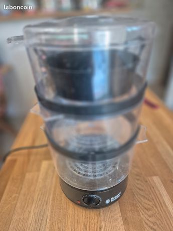Cuit cuiseur vapeur Russel hobbs compact matte black
