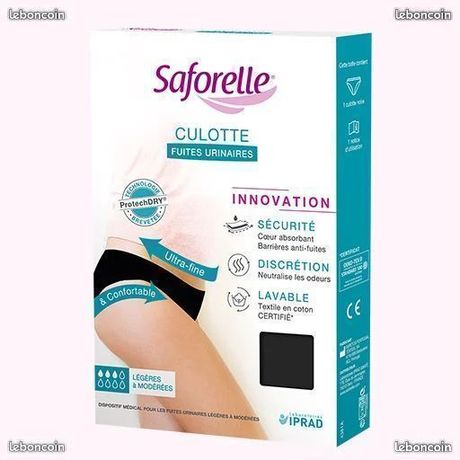 Culotte Saforelle femme fuites urinaires NEUVE
