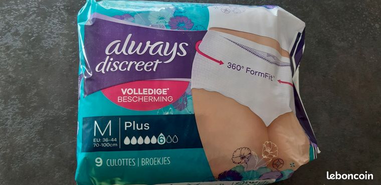 Culottes jetables always