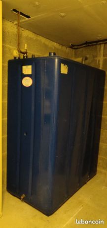 Cuve à fioul 1400L avec fioul