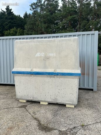 Cuve en béton 5000l
