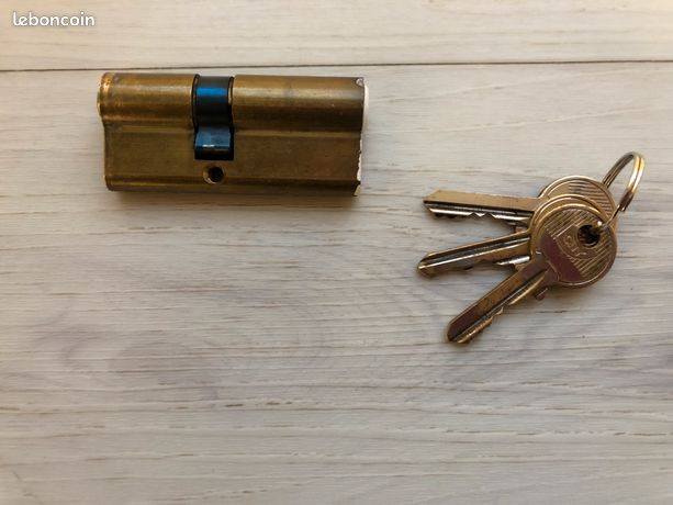 Cylindre 30/40 Porte d'Entrée + 3 Clés