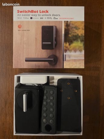 Cylindre connecte switch bot lock serrure