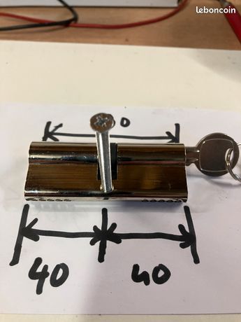 Cylindre serrure de porte