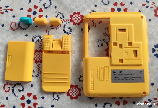 D 6606 philips lecteur cassette pièces détachées