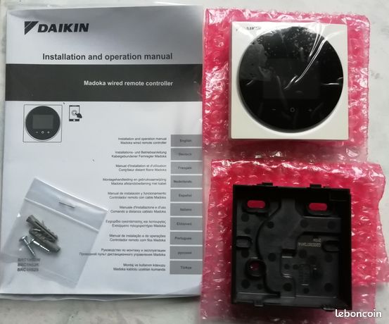 Daikin commande de régulation