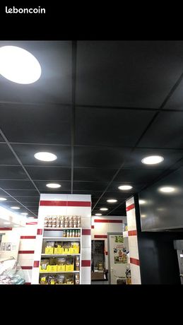 Dalle faux-plafond acoustique autoportant ossature