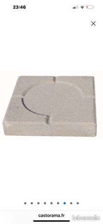 Dalle stabilisatrice béton support de plot