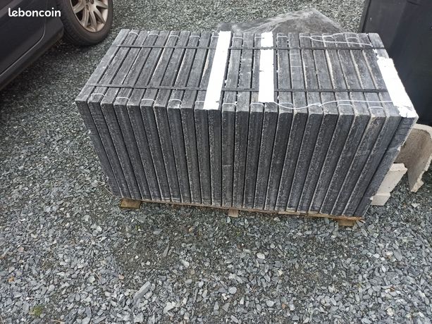 Dalles béton terasse