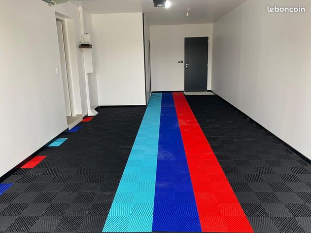 Dalles de Sol Clipsables Garage Atelier Piscine 40x40cm Anc Dalle