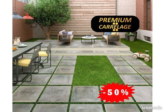DALLES ET CARRELAGE à -50% chez PREMIUM CARRELAGE
