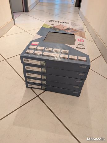 Dalles PVC Clipsables effet béton 9m2