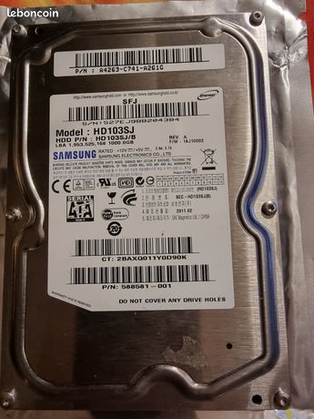 DD 3.5" Samsung - 1 To SATA 3 7200 RPM