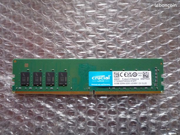 DDR4 3200 MHz 1x32Go