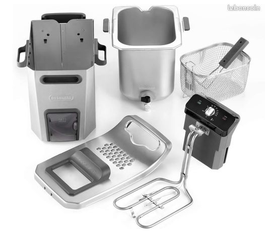 De'Longhi F44532CZ Friteuse 5 L Métal Silver