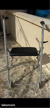 Déambulateur 2 roues
