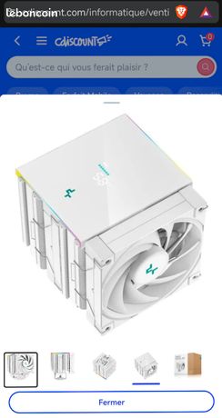 Deapcool ak620 ventirad