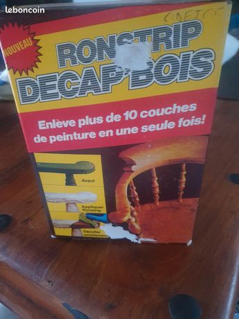 Décapant bois peinture et vernis