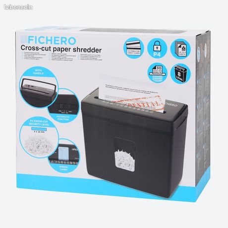 Déchiqueteuse de papier