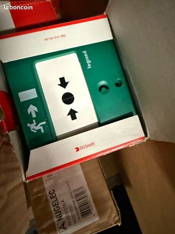 Déclencheur manuel vert