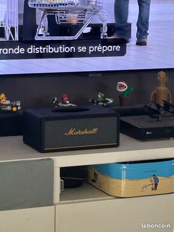 Déco boîte mouchoirs baffle / enceinte Marshall