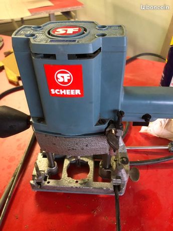 Défonceuse entailleuse paumelle schème