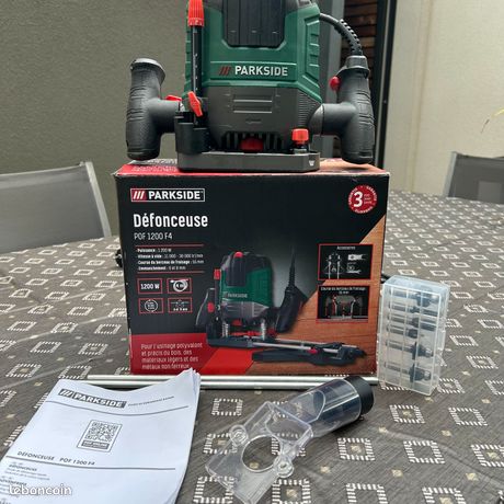 Défonceuse PARKSIDE POF 1200 F4 / jamais utilisée
